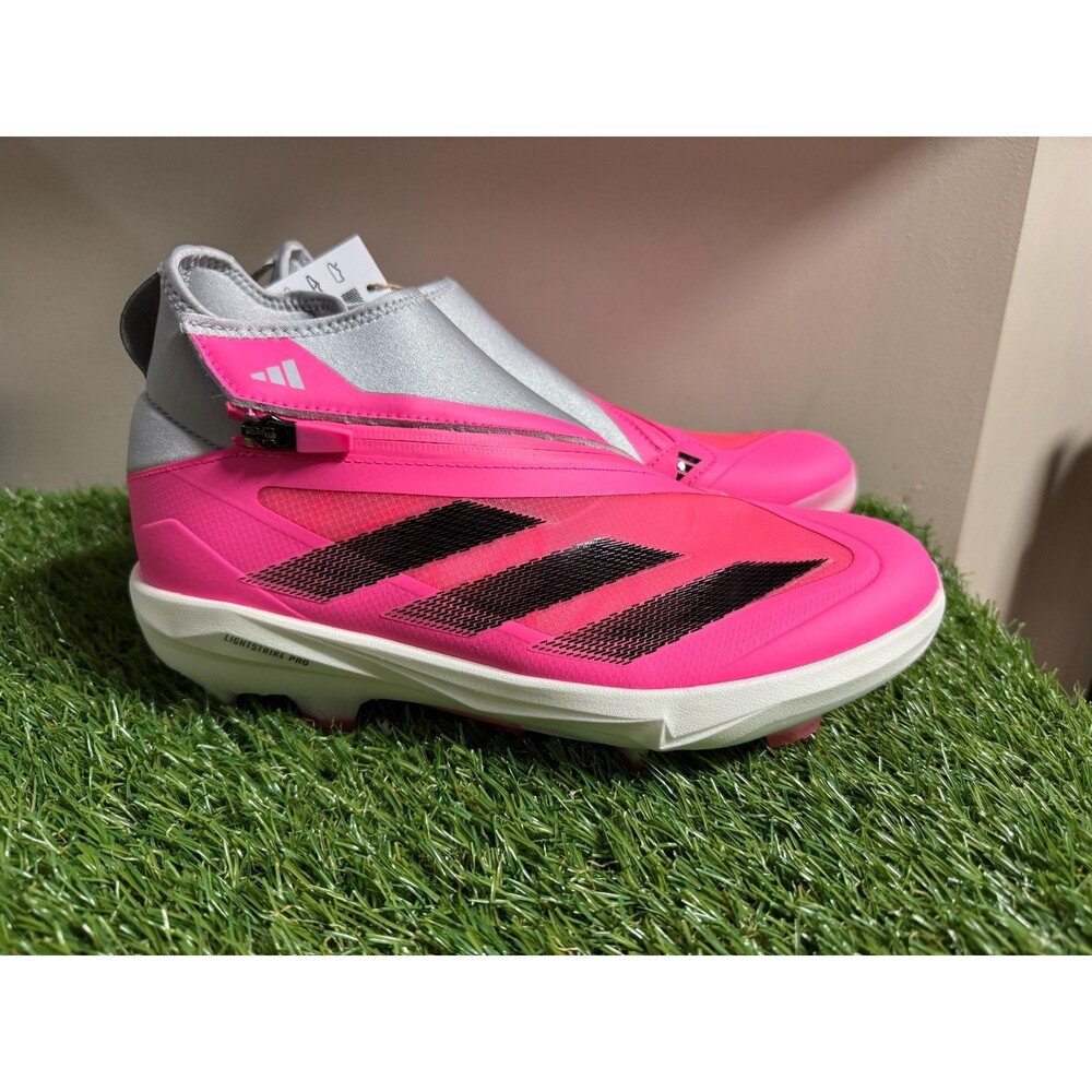 Adidas Adizero Impact+ TPU PE Baseball Cleats Molded Pink Men's 13 IF3353 NEW